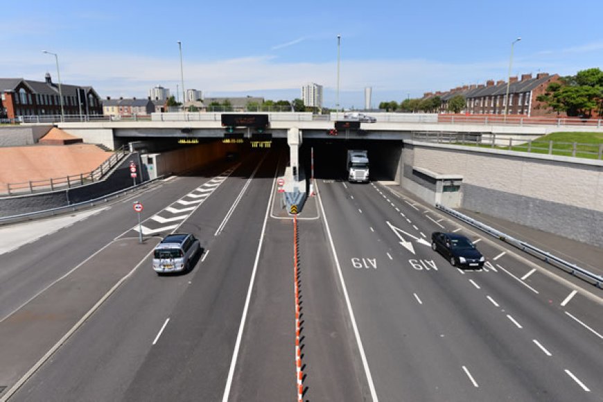 Mayhem at Tyne Tunnel